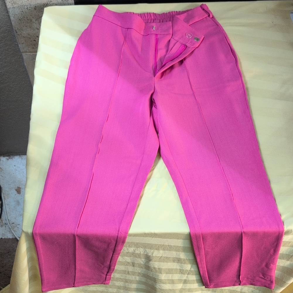 Vibrant Pink Women's Pants